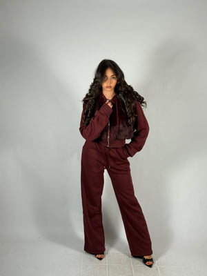 Tuta Diva Bordeaux