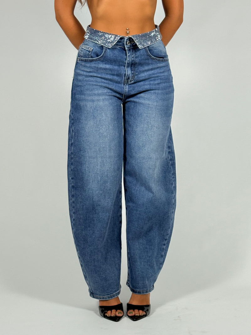 Balloon Glam Jeans